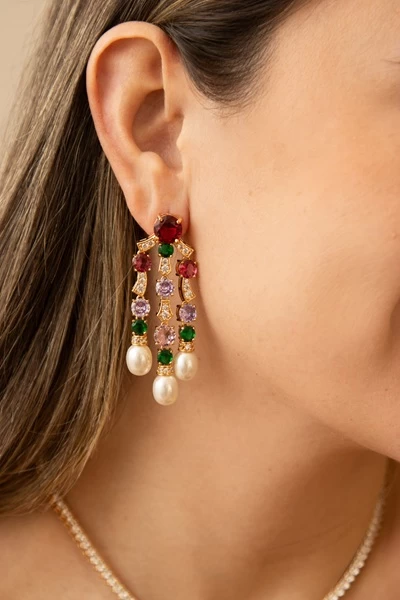 aro-enchapado-circones-de-colores-y-blancos-con-perlas